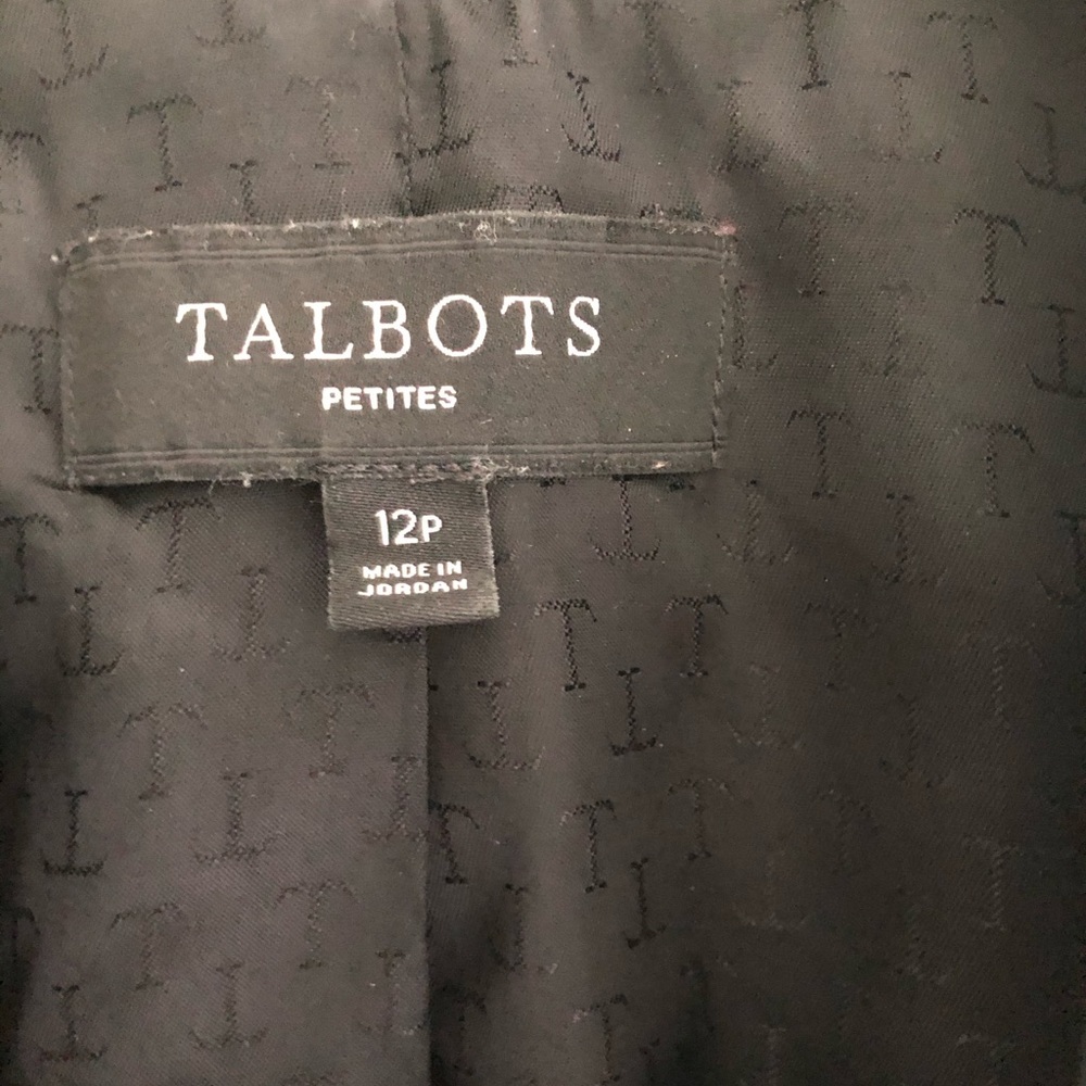 Talbots Black Blazer - Picture 3 of 3